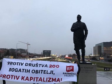 Protiv društva 200 bogatih obitelji, protiv kapitalizma!