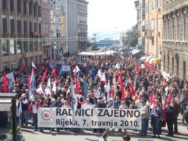 Radnici i klasna struktura stanovništva u Hrvatskoj